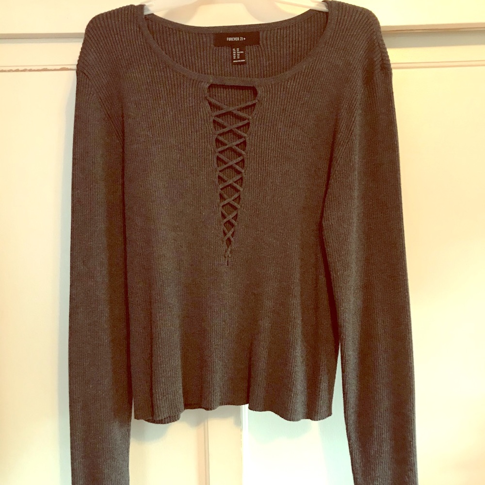 Forever 21+ V-Neck Sweater!